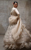 Organza Embroidered Blouse And Lehenga