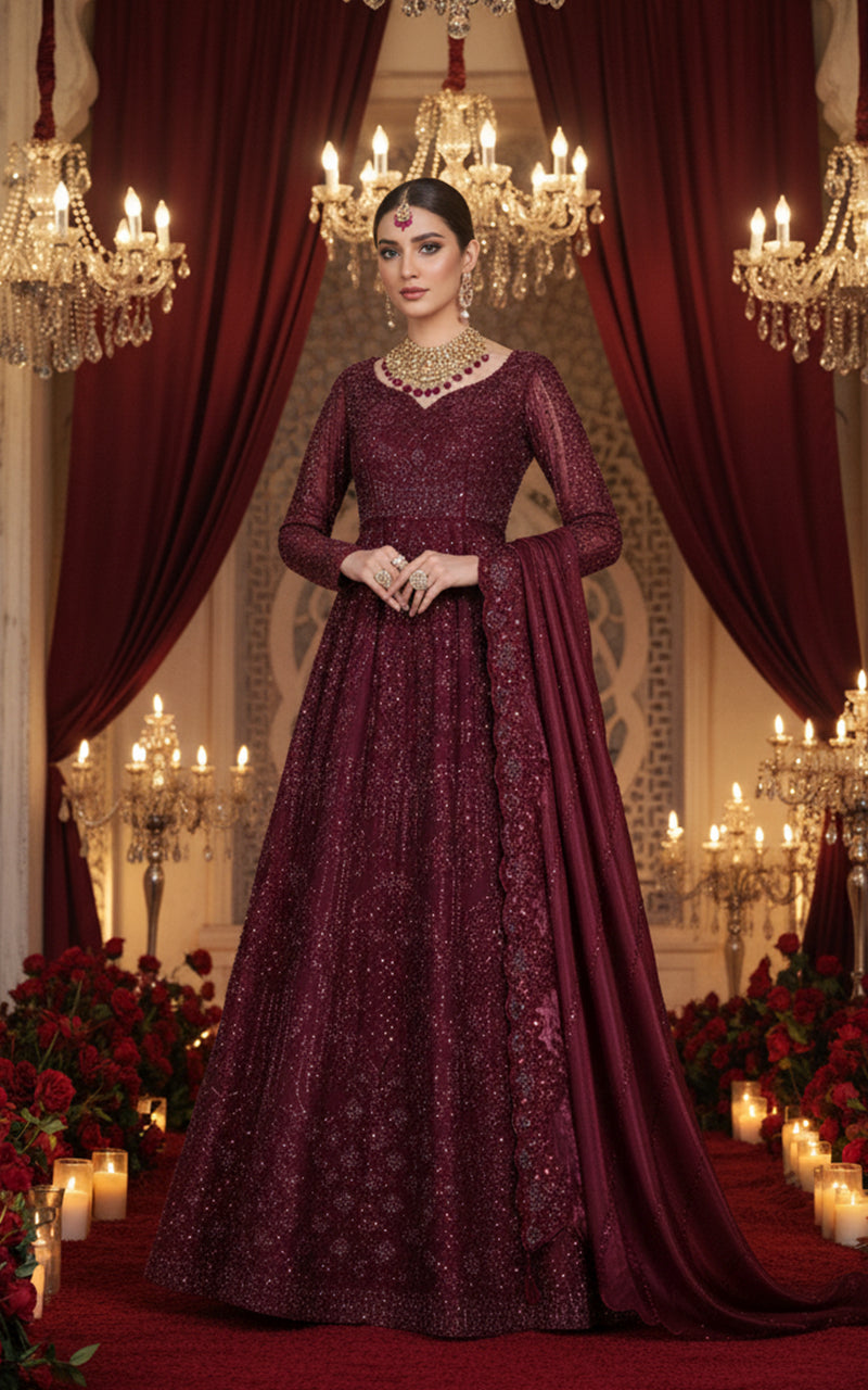 Unstitched The Royal Plumage