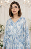 Azure Ethereal Shimmer Kaftan