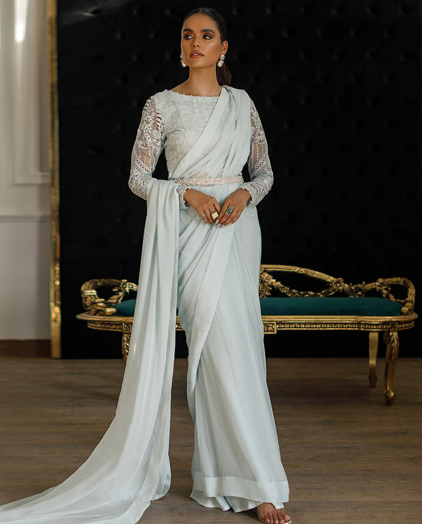 Embroidered Saree
