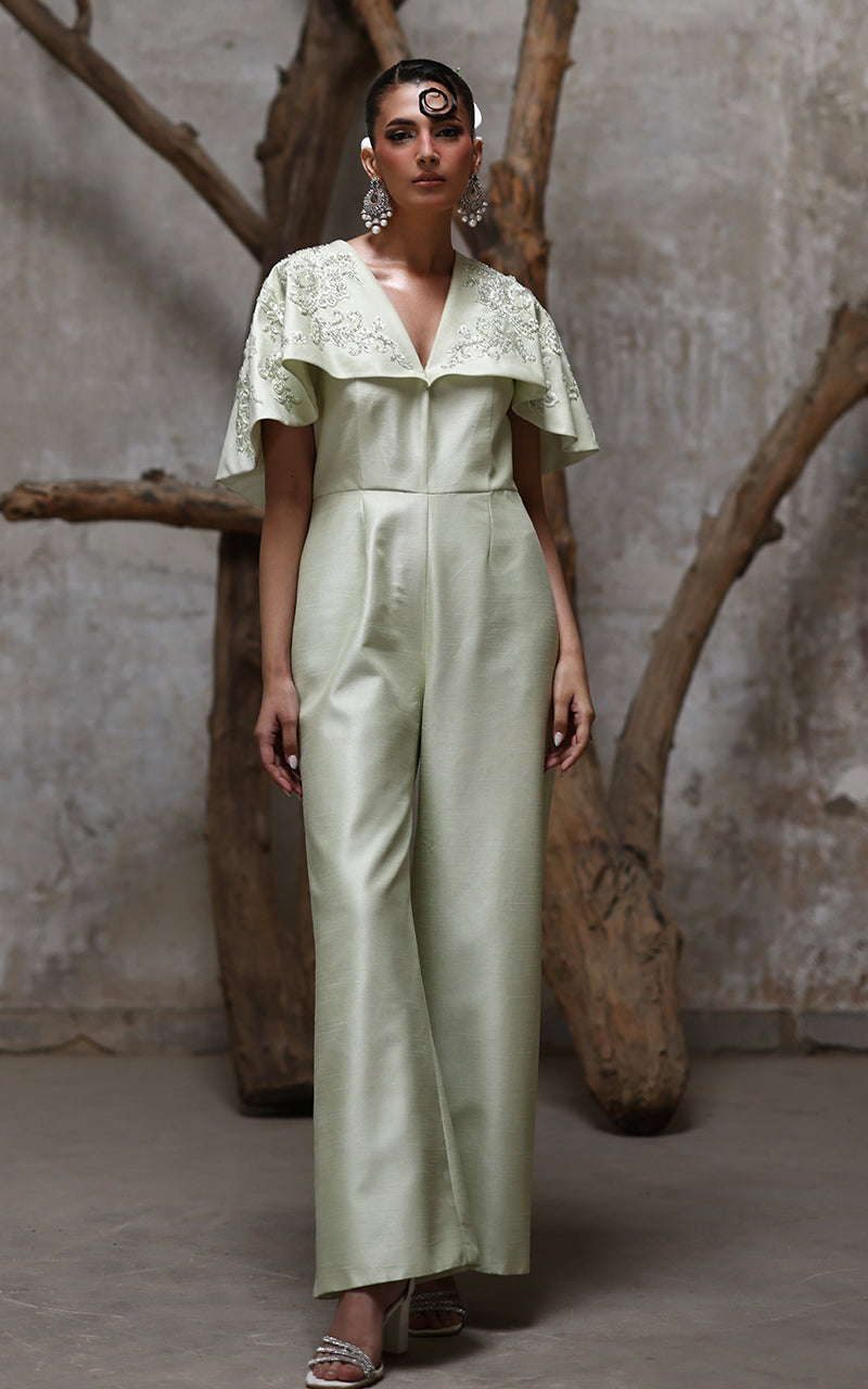 Embroidered Jumpsuit