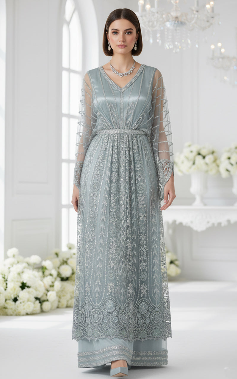 Unstitched Embroidered Fabric