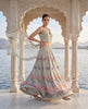 The Rose-Mist Organza Lehenga Set