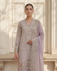 Lilac Embroidered Elegance Suit