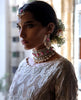 Unstitched Organza Embroidered Dress