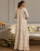Unstitched Net Embroidered Jacket With Trouser
