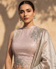 Embellished Blouse With Printed Lehenga
