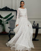 UNSTITCHED EMBROIDERED DRESS