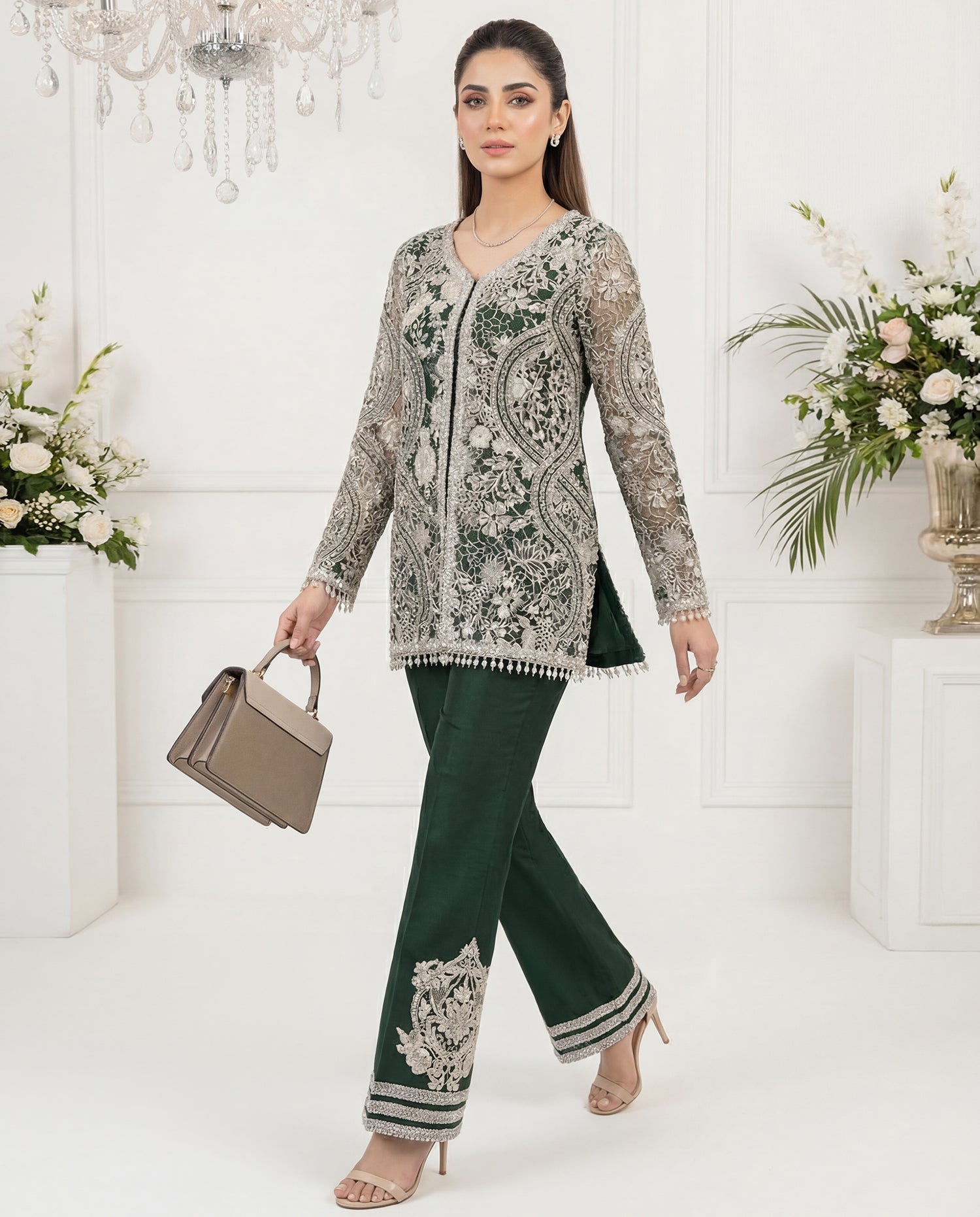 Unstitched The Emerald Ivy Tunic