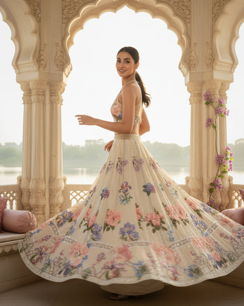 Unstitched Serenade in Bloom