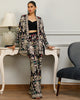 Unstitched Chiffon Embroidered Jacket With Trouser