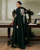 Embroidered Cape With Trouser