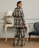 Unstitched Chiffon Embroidered Jacket With Trouser