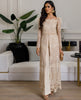 Unstitched Organza Embroidered Dress