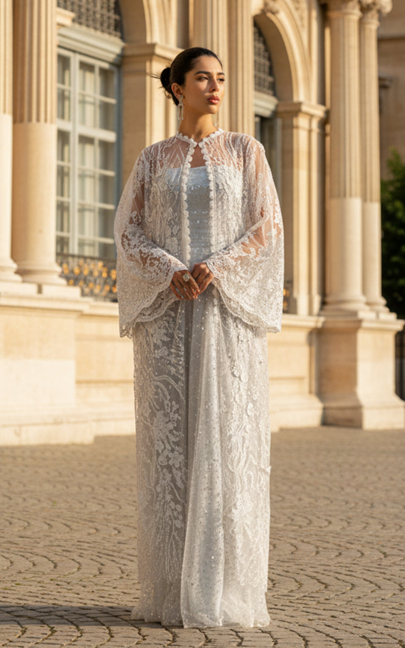 Unstitched Embroidered Fabric