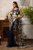 Unstitched Net Embroidered Saree