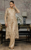 Unstitched Elegant Champagne Gold Festive Ensemble