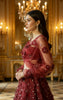 Embroidered Blouse With Lehenga