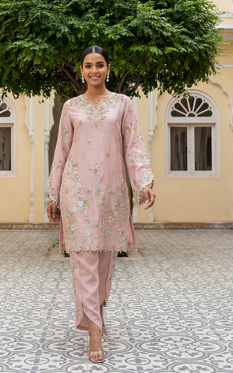 Blush Silk (RTW 3PC)