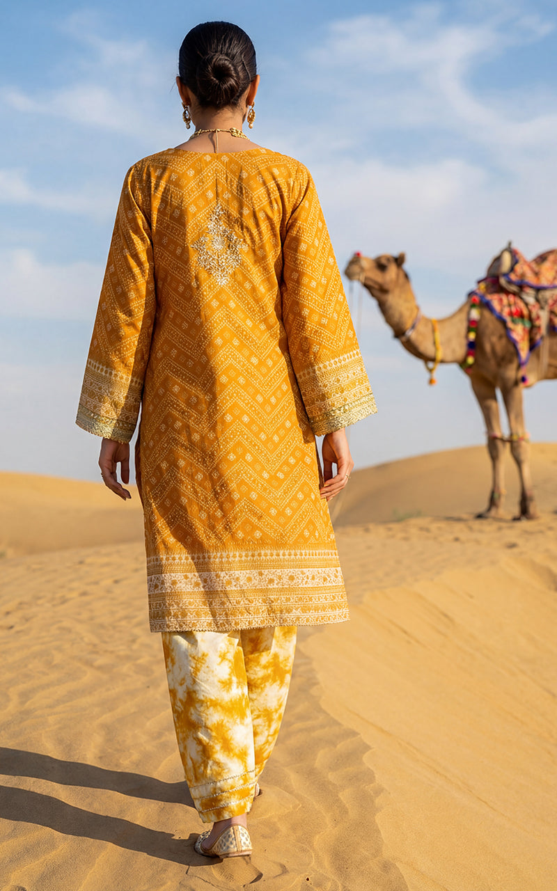 Saffron Mirage (RTW 3PC)