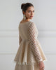 Unstitched Rose Aura Peplum Set