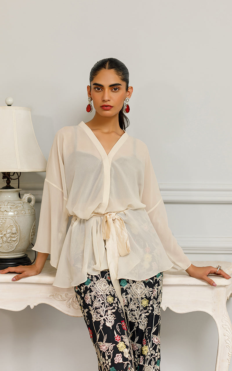 Nocturnal Flora Wrap Ensemble