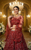 Embroidered Blouse With Lehenga