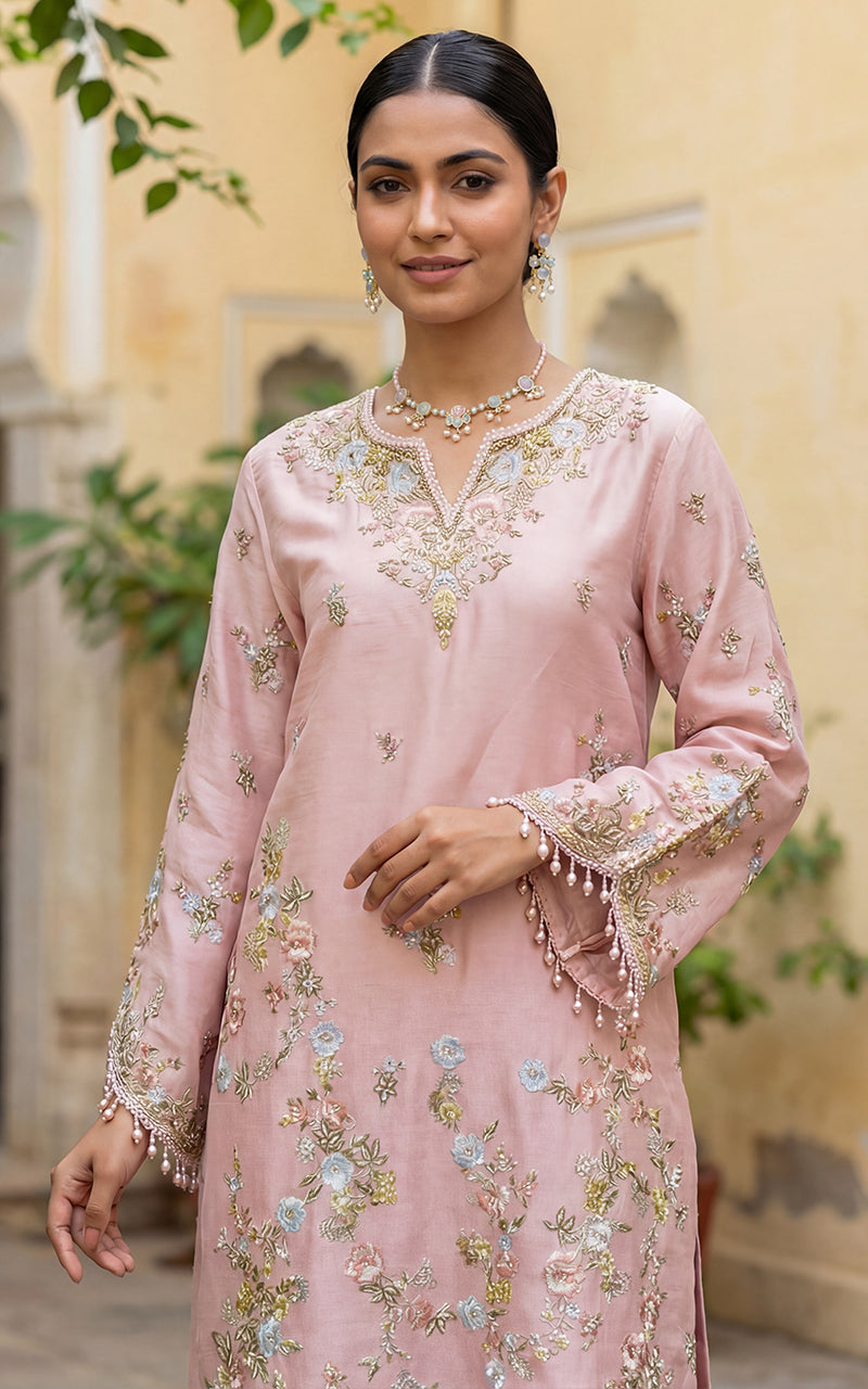 Blush Silk (RTW 3PC)