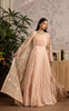The Peach Crushed Maxi & Jacket Set