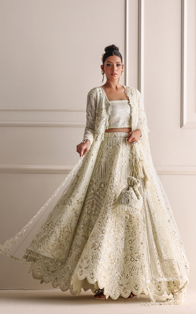 Cirelle Luxe Jacket with Lehenga