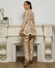 Gilded Fleur Peplum
