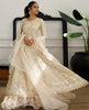 Chiffon Handwork Embroidered Dress With Skirt