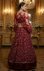 Embroidered Blouse With Lehenga