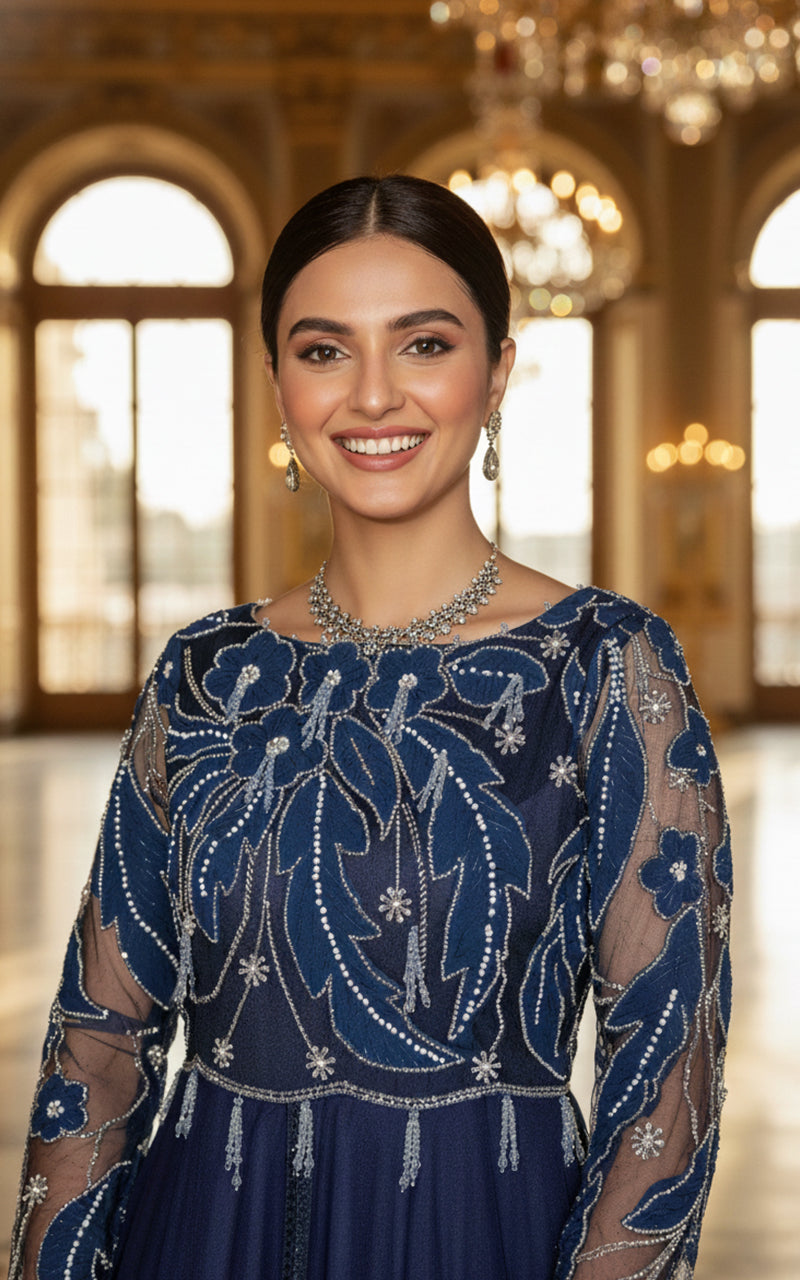 Unstitched Embroidered Fabric