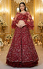 Embroidered Blouse With Lehenga