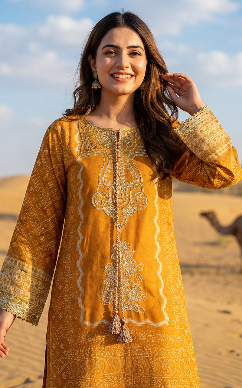 Saffron Mirage (RTW 3PC)