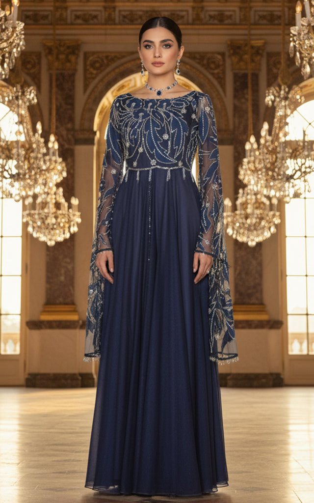 Unstitched Embroidered Fabric