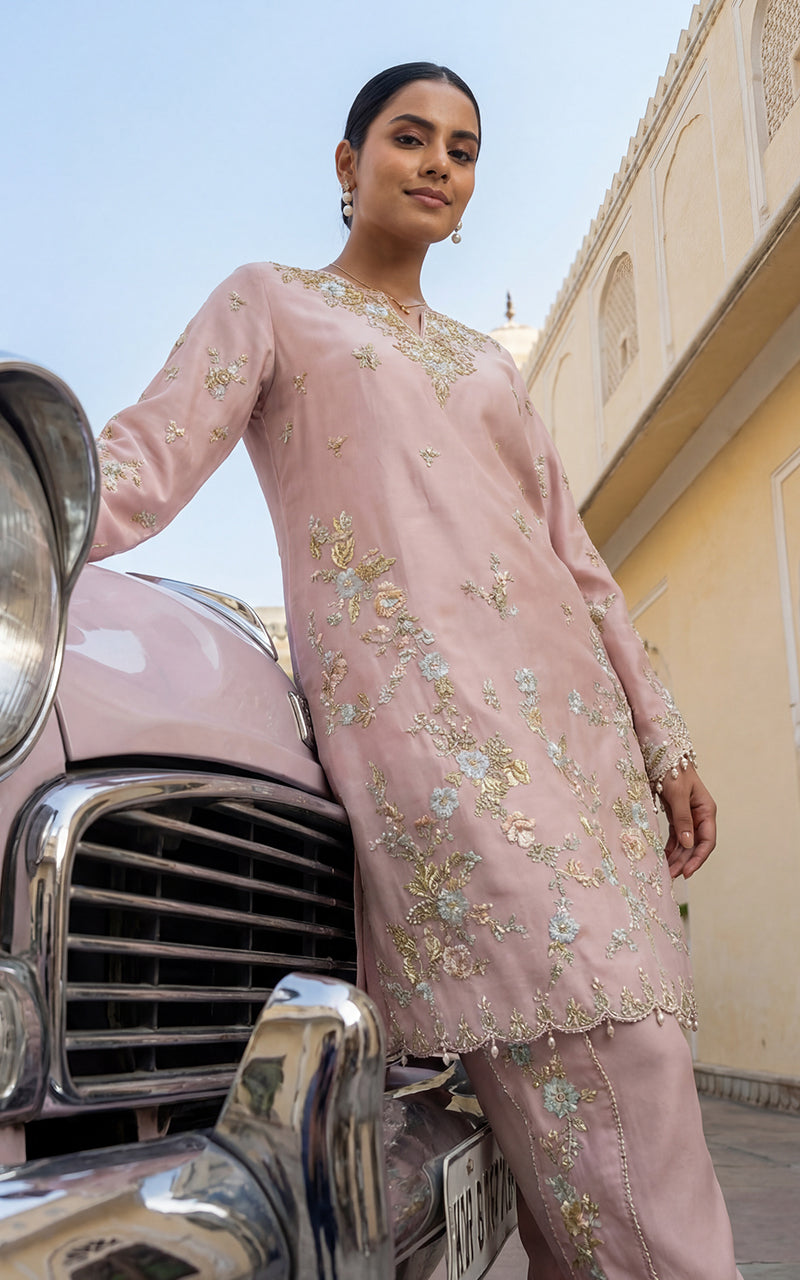 Blush Silk (RTW 3PC)