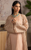 Unstitched The Peach Crushed Maxi & Jacket Set