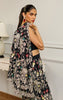 Chiffon Embroidered Jacket With Trouser