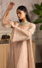 Unstitched The Peach Crushed Maxi & Jacket Set