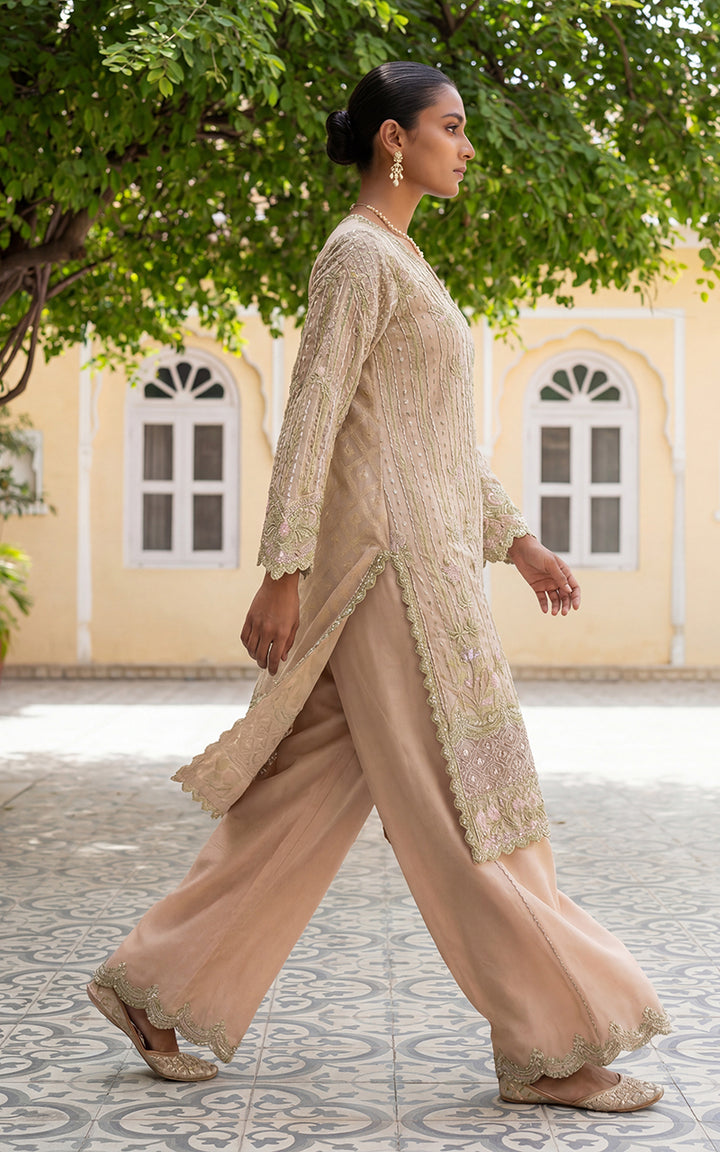 Soft Gold Festive (RTW 3PC)
