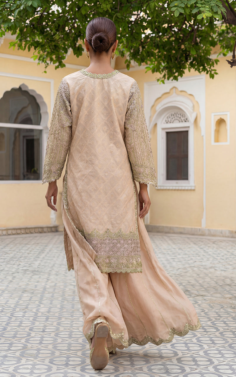 Soft Gold Festive (RTW 3PC)