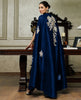 Embroidered Cape With Trouser