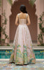 Unstitched Tropical Fantasy Bustier Lehenga Set