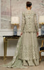 Unstitched Organza Embroidered Maxi With Jacket