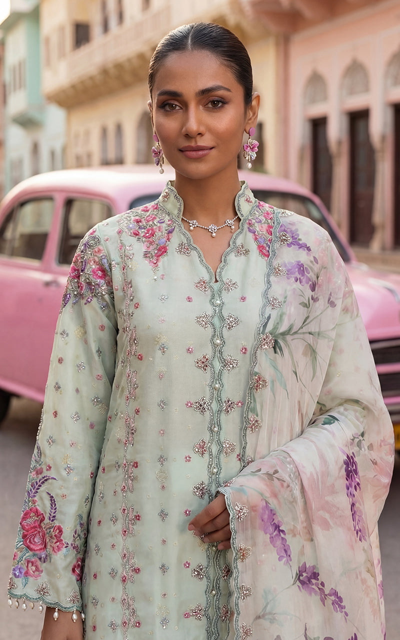 Pastel Green (RTW 3PC)