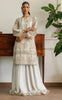 Organza Embroidered Shirt With Skirt