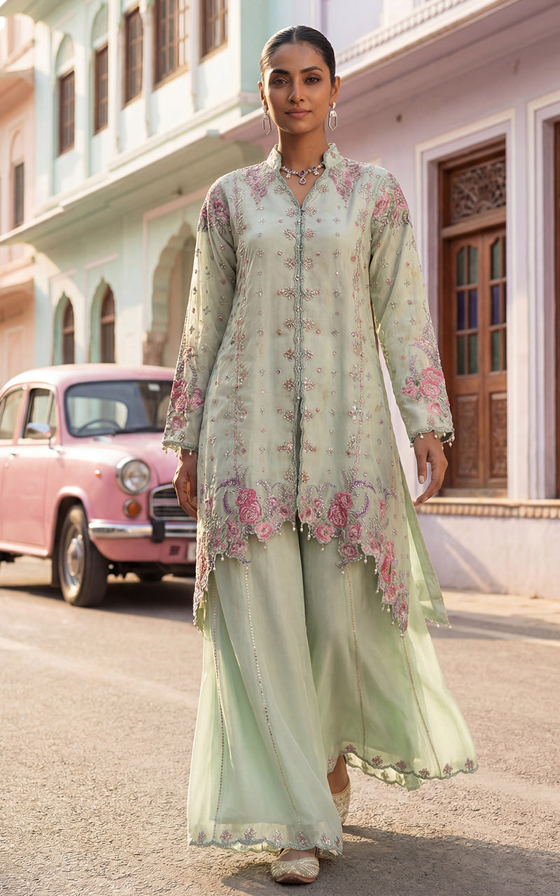 Pastel Green (RTW 3PC)