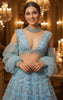 Embroidered Blouse With Lehenga